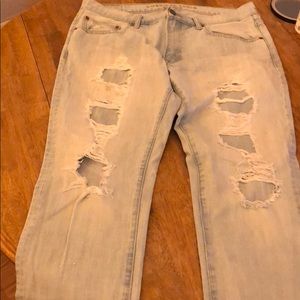 American Eagle Distressed Denim